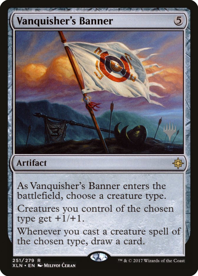 Vanquisher's Banner (Promo Pack) [Ixalan Promos] Magic: The Gathering