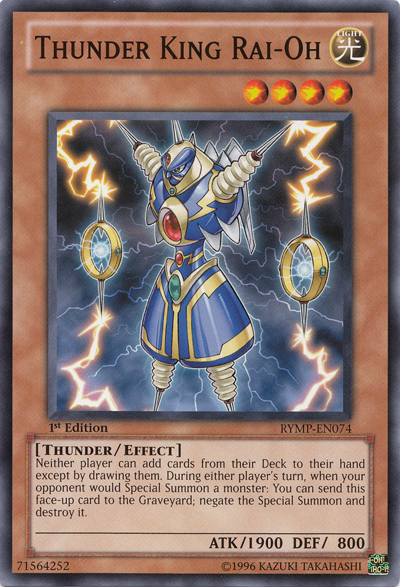 Thunder King Rai-Oh [RYMP-EN074] Common Yu-Gi-Oh!