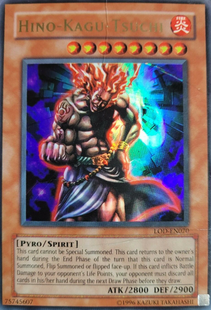 Hino-Kagu-Tsuchi [LOD-EN070] Ultra Rare Yu-Gi-Oh!