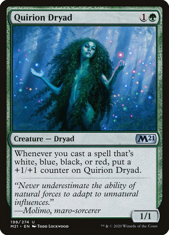 Quirion Dryad [Core Set 2021] Magic: The Gathering