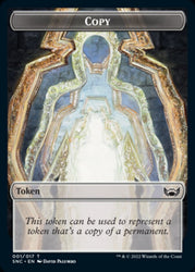 Ogre Warrior // Copy Double-Sided Token [Streets of New Capenna Tokens] Magic: The Gathering