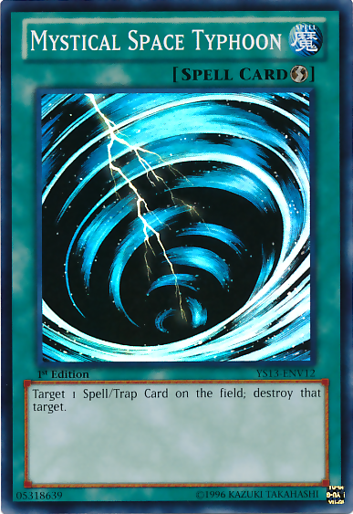 Mystical Space Typhoon [YS13-ENV12] Super Rare Yu-Gi-Oh!