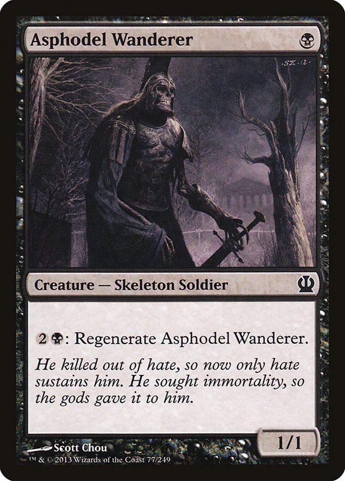 Asphodel Wanderer [Theros] Magic: The Gathering
