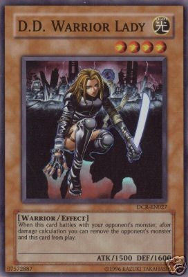 D.D. Warrior Lady [DCR-EN027] Super Rare Yu-Gi-Oh!