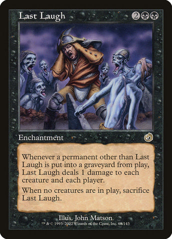 Last Laugh [Torment] Magic: The Gathering