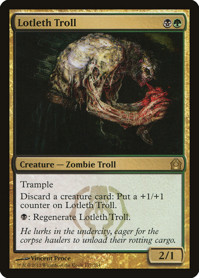 Lotleth Troll [Return to Ravnica] Magic: The Gathering