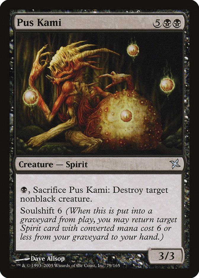 Pus Kami [Betrayers of Kamigawa] Magic: The Gathering