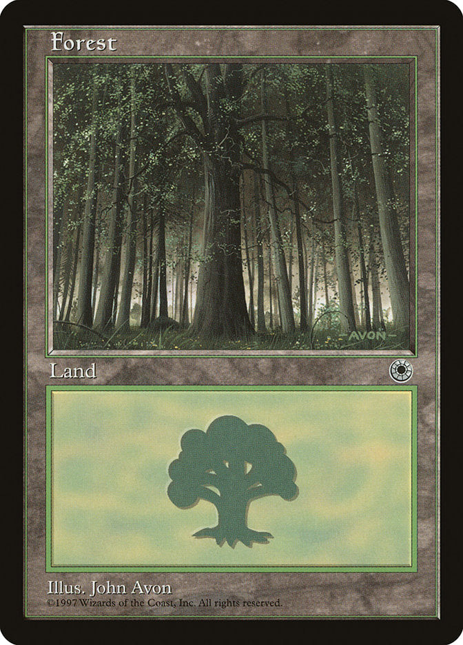 Forest (212) [Portal] Magic: The Gathering