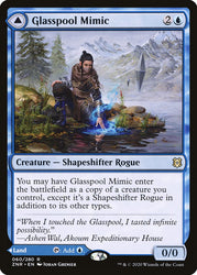 Glasspool Mimic // Glasspool Shore [Zendikar Rising] Magic: The Gathering