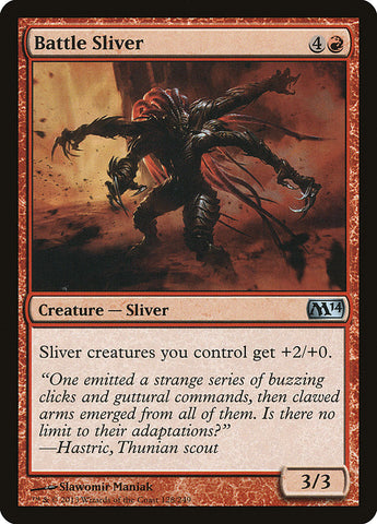 Battle Sliver [Magic 2014] Magic: The Gathering