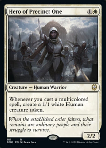 Hero of Precinct One [Dominaria United Commander] Magic: The Gathering