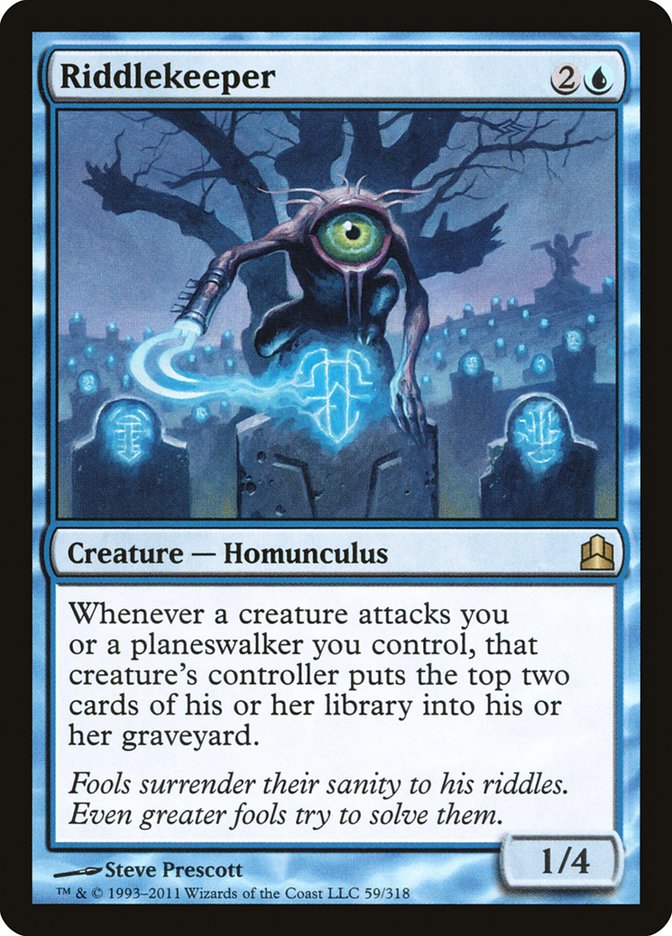 Riddlekeeper [Commander 2011] Magic: The Gathering