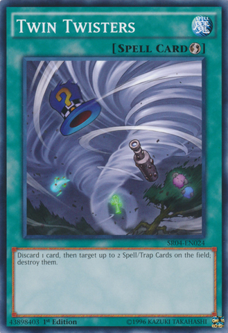 Twin Twisters [SR04-EN024] Common Yu-Gi-Oh!