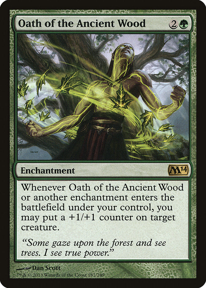 Oath of the Ancient Wood [Magic 2014] Magic: The Gathering