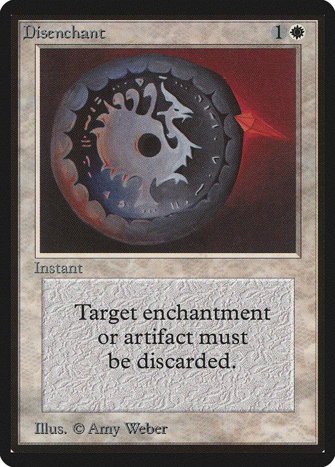 Disenchant [Beta Edition] Magic: The Gathering