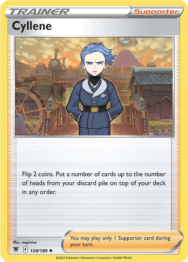Cyllene (138/189) [Sword & Shield: Astral Radiance] Pokémon