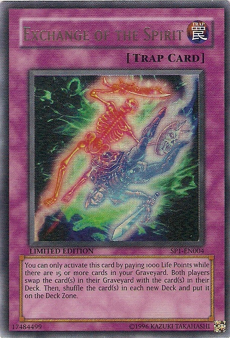 Exchange of the Spirit [SP1-EN004] Ultra Rare Yu-Gi-Oh!