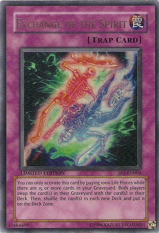Exchange of the Spirit [SP1-EN004] Ultra Rare Yu-Gi-Oh!