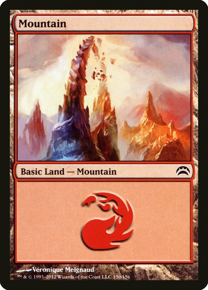Mountain (150) [Planechase 2012] Magic: The Gathering