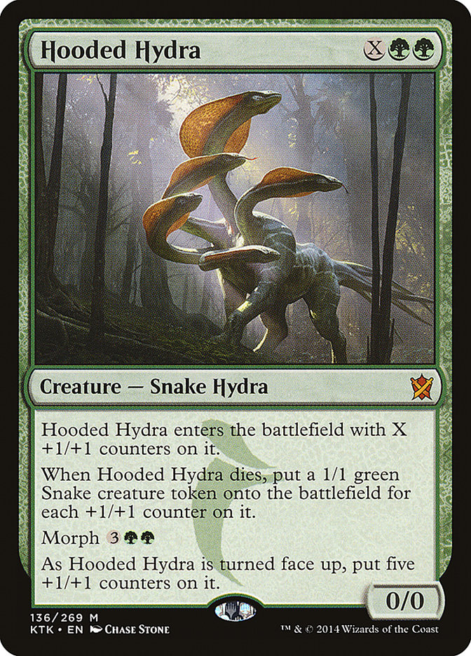 Hooded Hydra [Khans of Tarkir] Magic: The Gathering