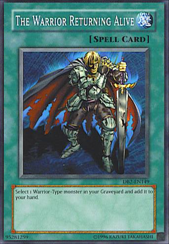 The Warrior Returning Alive [DB2-EN149] Common Yu-Gi-Oh!