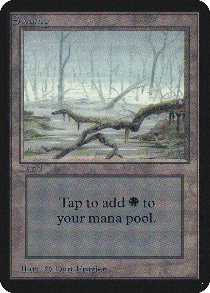 Swamp (290) [Alpha Edition] Magic: The Gathering