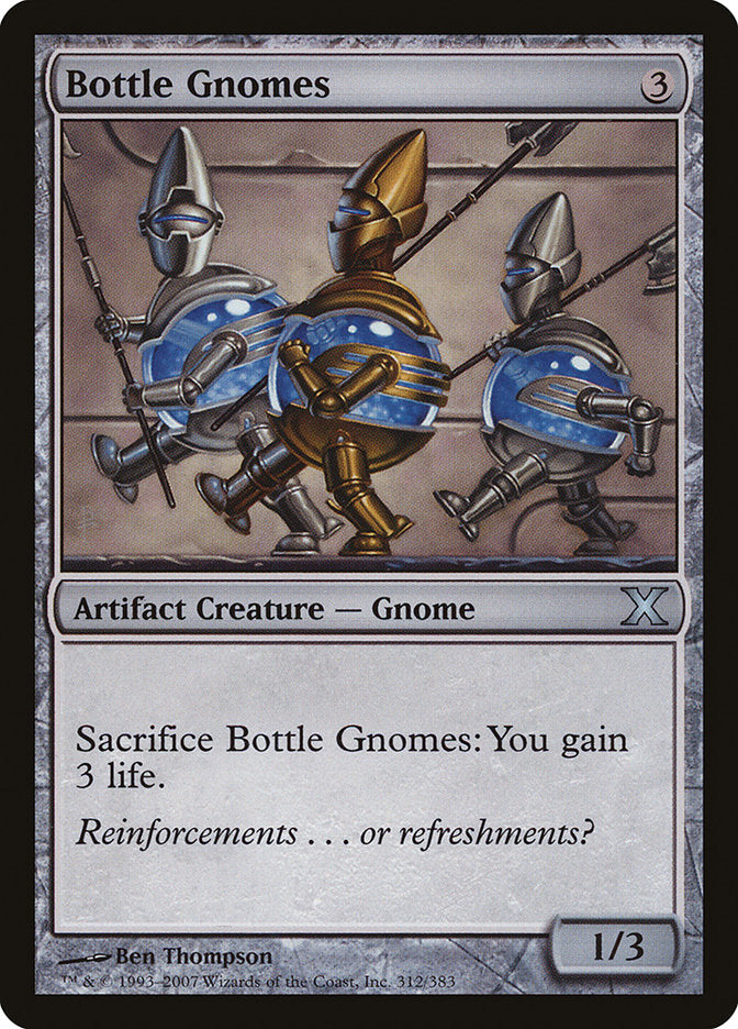 Bottle Gnomes [Tenth Edition] Magic: The Gathering