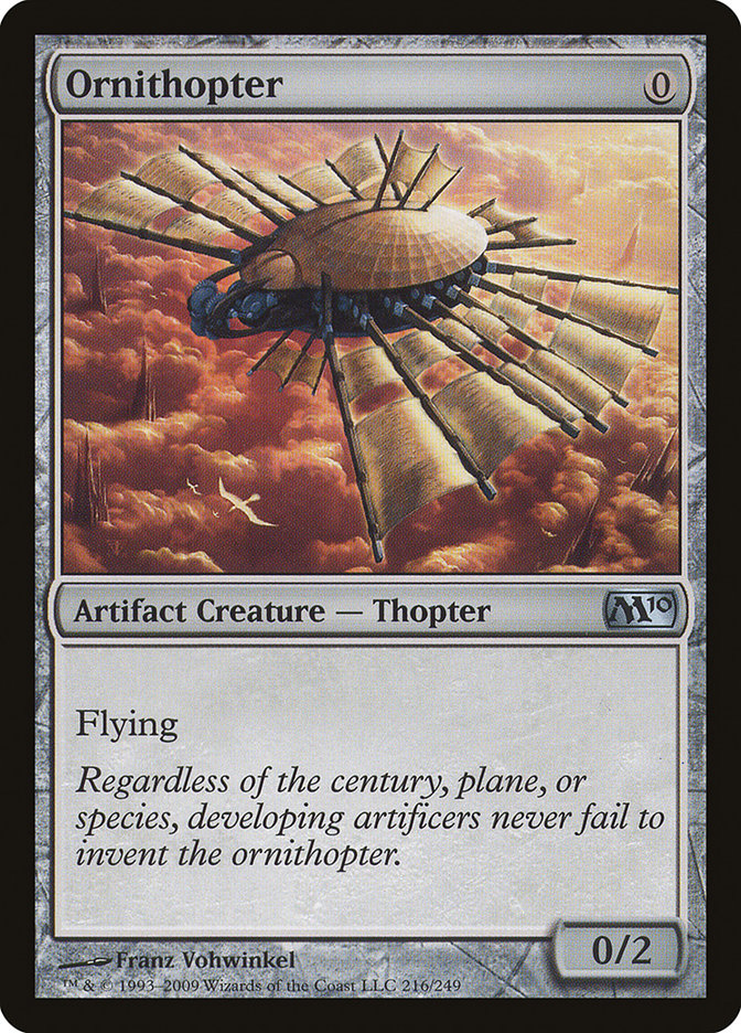Ornithopter [Magic 2010] Magic: The Gathering