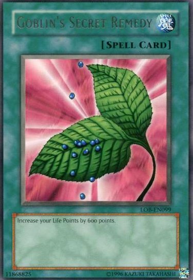 Goblin's Secret Remedy [LOB-EN099] Rare Yu-Gi-Oh!