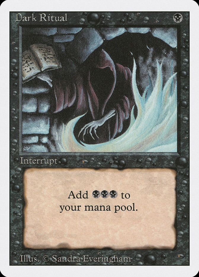 Dark Ritual [Revised Edition] Magic: The Gathering