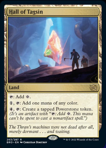 Hall of Tagsin [The Brothers' War] Magic: The Gathering
