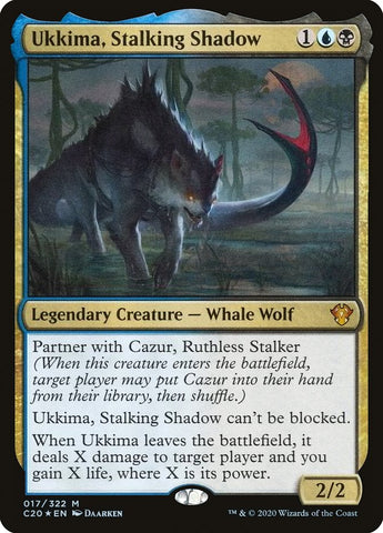Ukkima, Stalking Shadow [Commander 2020] Magic: The Gathering