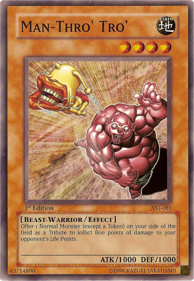Man-Thro' Tro' [AST-081] Common Yu-Gi-Oh!