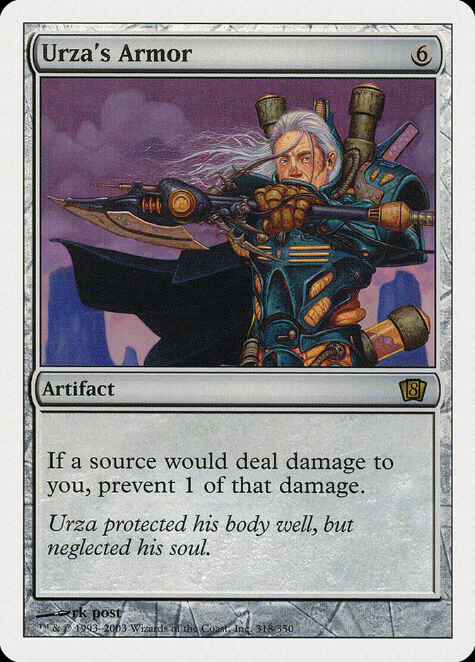 Urza's Armor [Eighth Edition] Magic: The Gathering