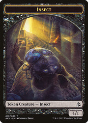 Labyrinth Guardian // Insect Double-Sided Token [Amonkhet Tokens] Magic: The Gathering