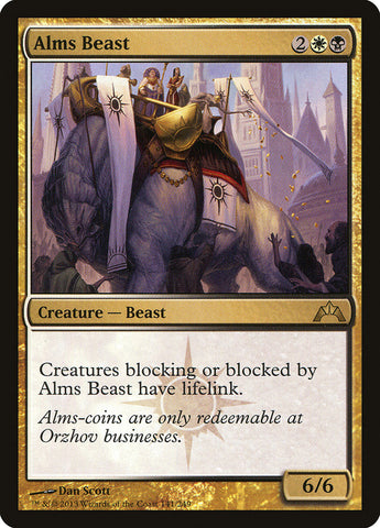 Alms Beast [Gatecrash] Magic: The Gathering