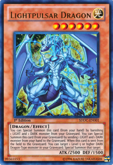Lightpulsar Dragon [SDDC-EN001] Ultra Rare Yu-Gi-Oh!