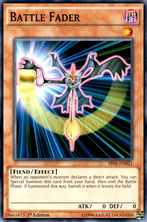 Battle Fader [SR01-EN021] Common Yu-Gi-Oh!