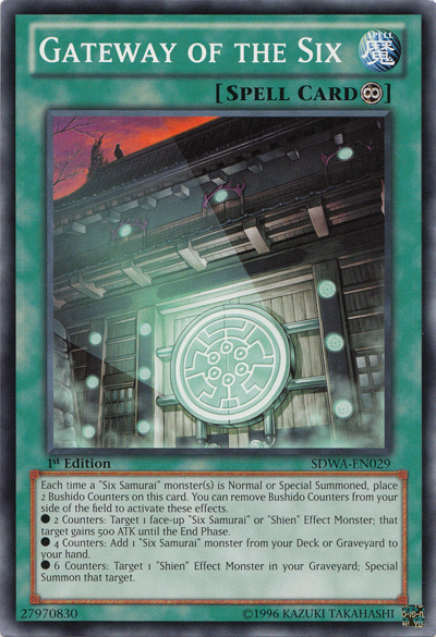 Gateway of the Six [SDWA-EN029] Common Yu-Gi-Oh!