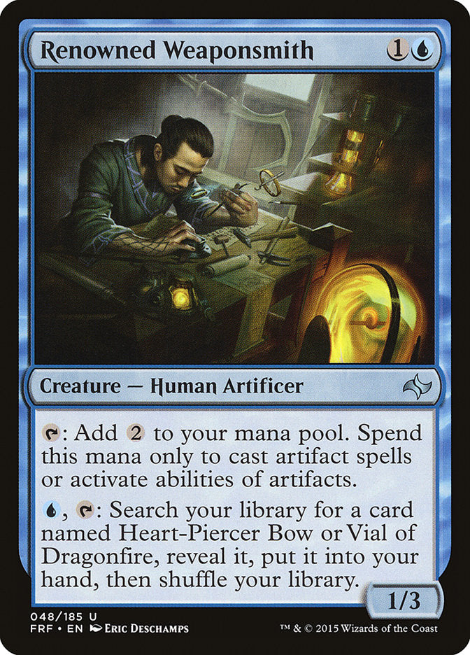 Renowned Weaponsmith [Fate Reforged] Magic: The Gathering
