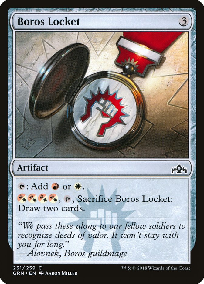 Boros Locket [Guilds of Ravnica] Magic: The Gathering