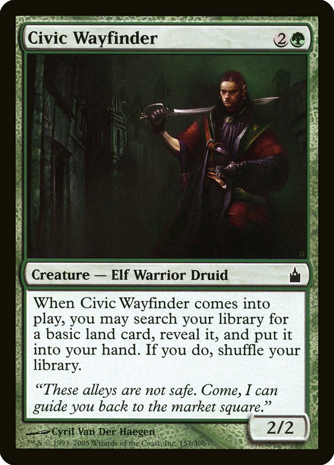 Civic Wayfinder [Ravnica: City of Guilds] Magic: The Gathering