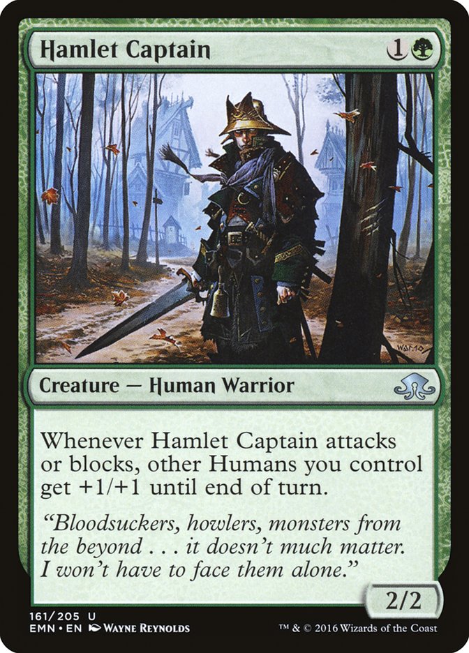 Hamlet Captain [Eldritch Moon] Magic: The Gathering