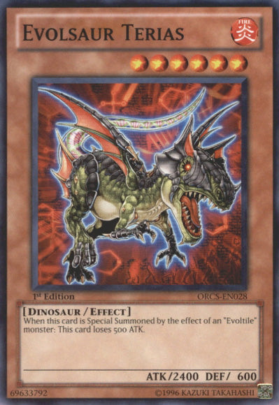 Evolsaur Terias [ORCS-EN028] Common Yu-Gi-Oh!