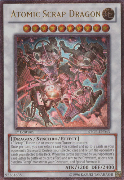Atomic Scrap Dragon [STOR-EN043] Ultimate Rare Yu-Gi-Oh!