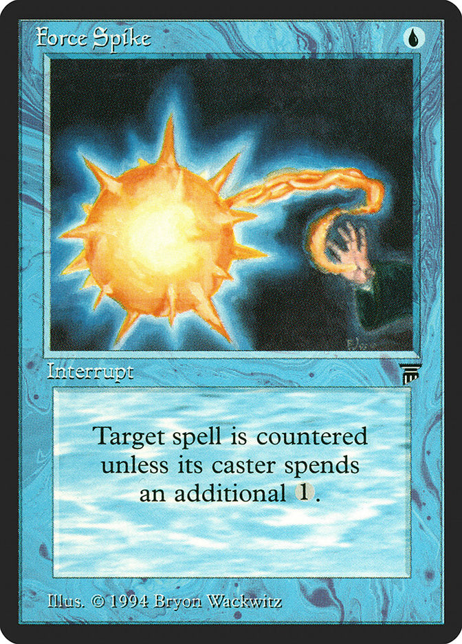 Force Spike [Legends] Magic: The Gathering