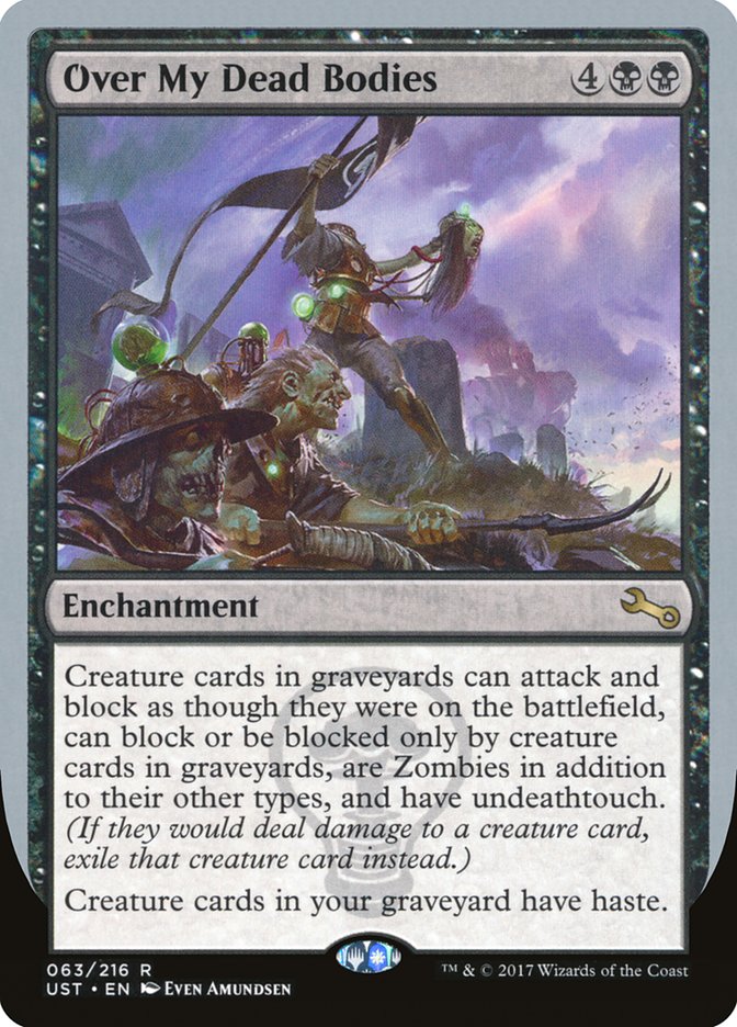 Over My Dead Bodies [Unstable] Magic: The Gathering