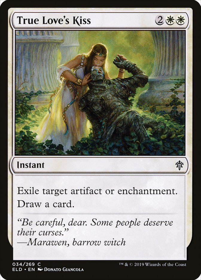 True Love's Kiss [Throne of Eldraine] Magic: The Gathering