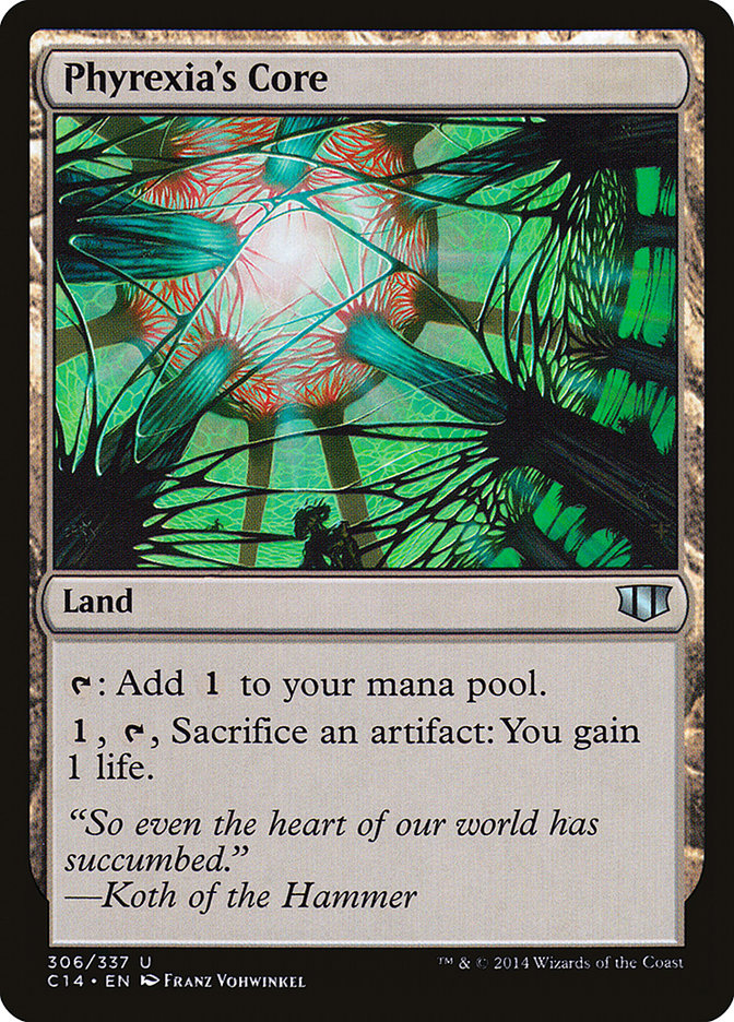 Phyrexia's Core [Commander 2014] Magic: The Gathering
