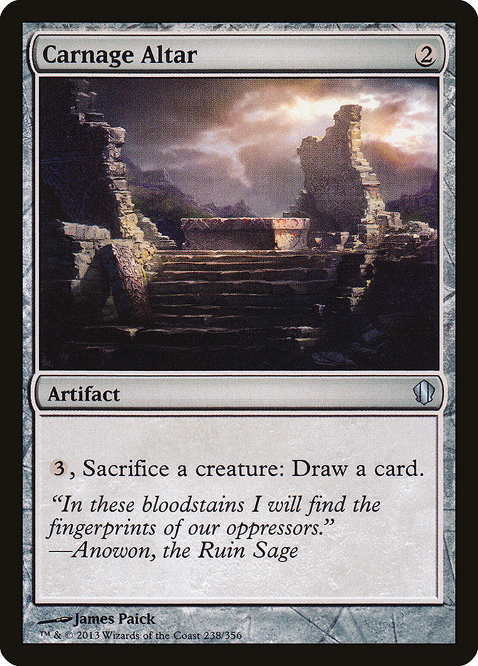 Carnage Altar [Commander 2013] Magic: The Gathering